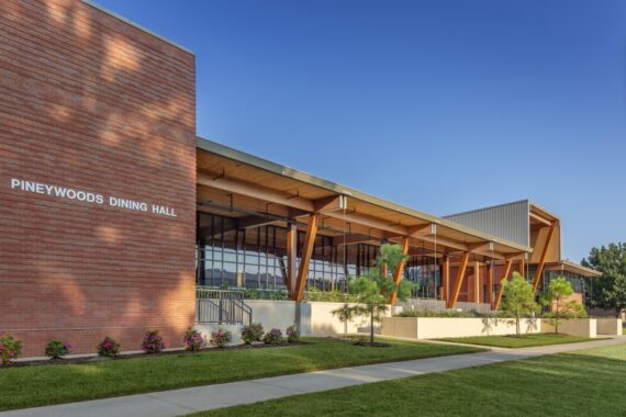 View of Stephen F Austin State University dining hall